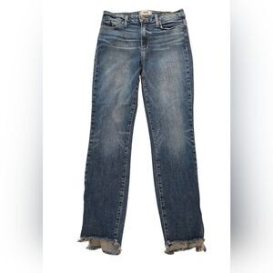 Paige Women's Blue Denim Skinny Jeans Pants Sz 28 Hoxton Ankle Peg